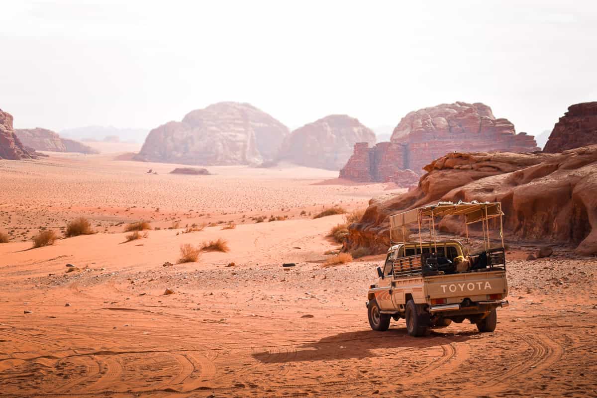 Full Day Jeep Tour in Wadi Rum