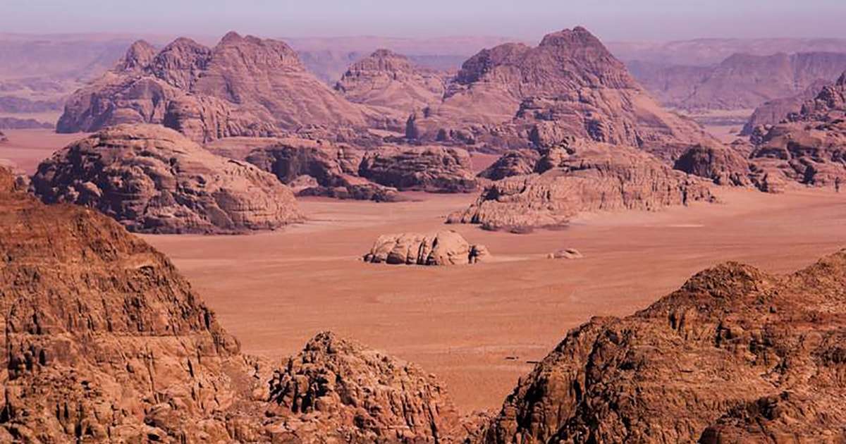 Jebel Khash Route in Wadi Rum