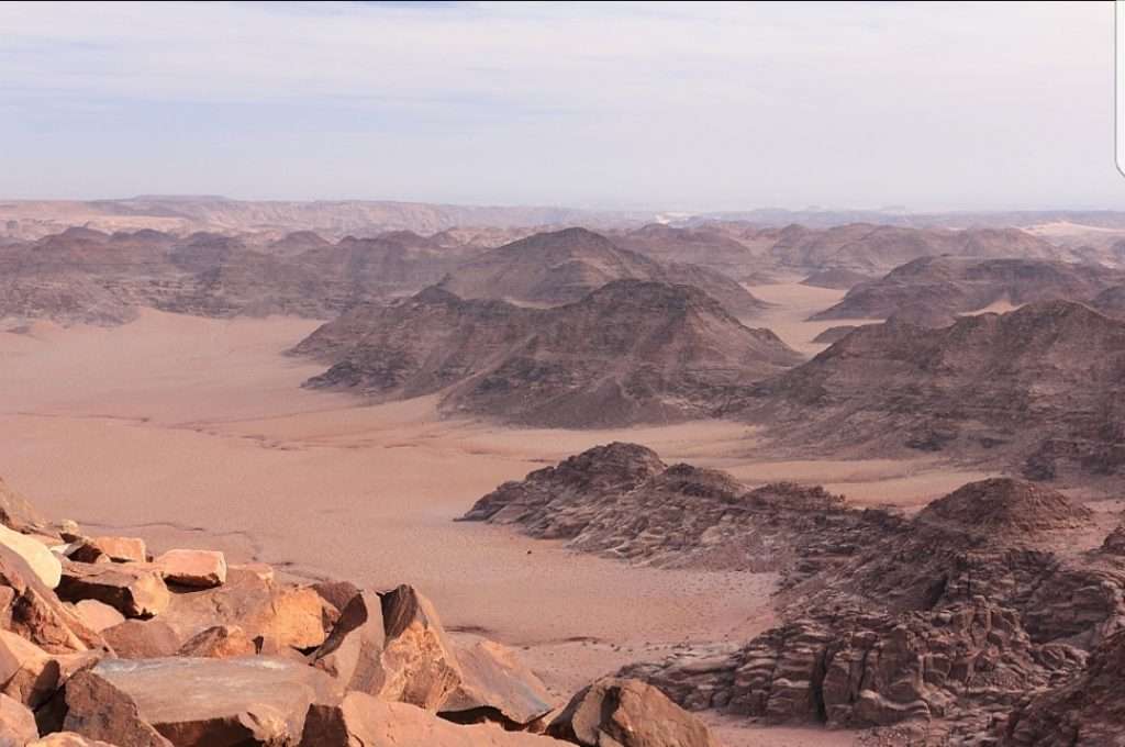 Jebel Um Addami Climbing